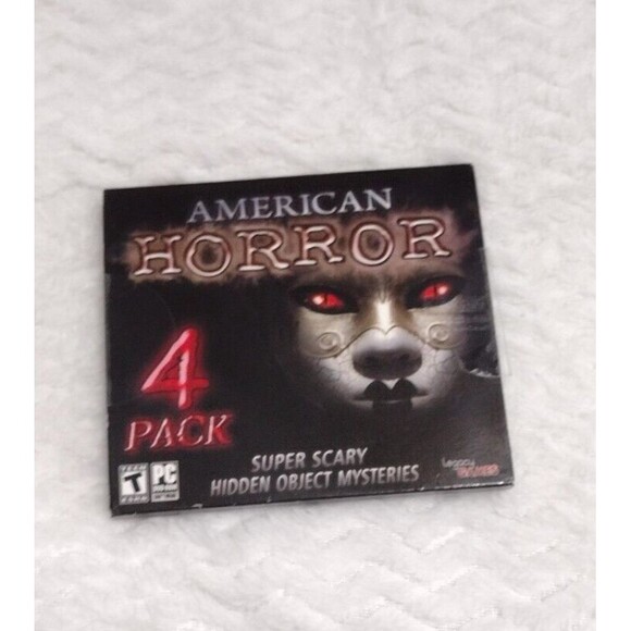 PC DVD-ROM 4 Pack Game American Horror Scary Hidden Mysteries Legacy - Picture 1 of 3